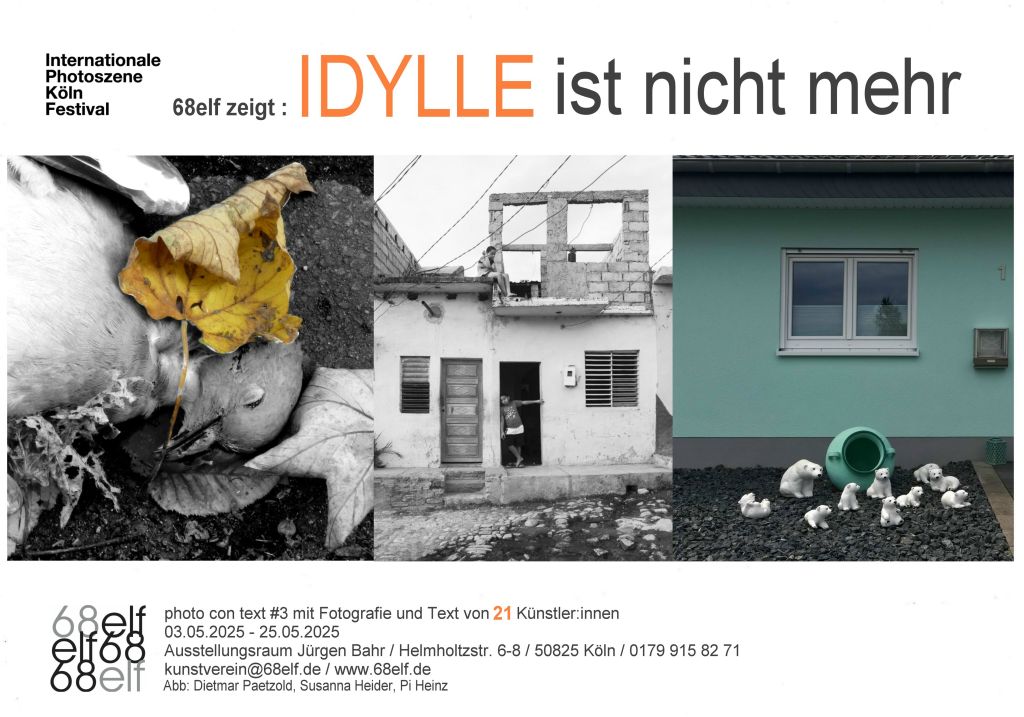 68elf Idylle Plakat quer mit text w